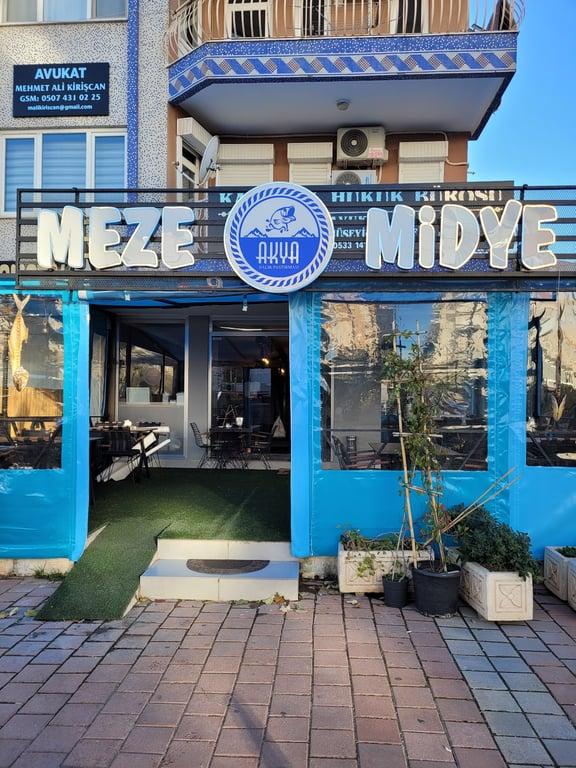 Akya meze ve midye fotoğraf 5