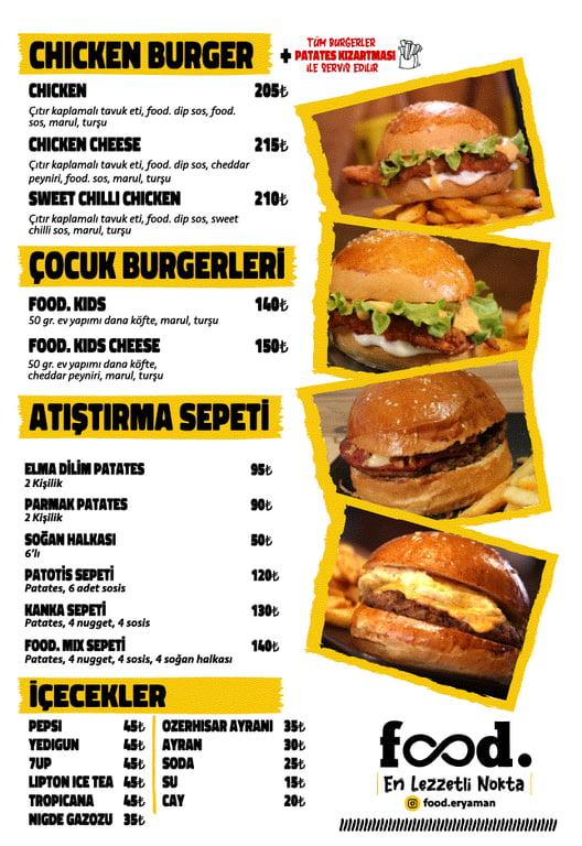 Food. Homemade Burger Eryaman fotoğraf 13