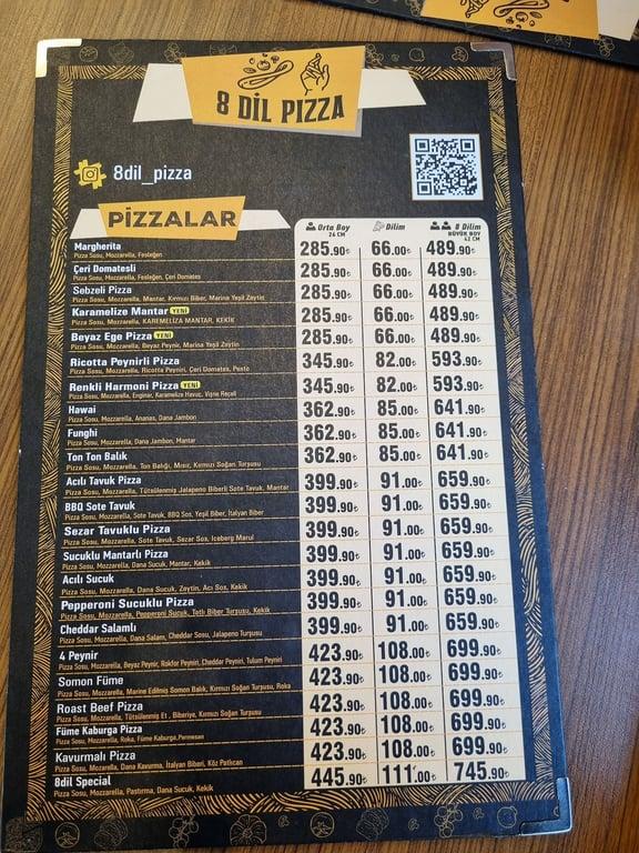 8 Dil Pizza (Eski 3. Cadde) fotoğraf 9