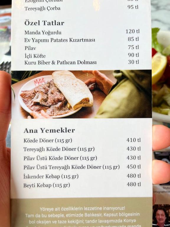 Metet Közde Döner, Kuzguncuk fotoğraf 5