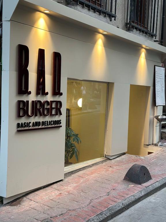 B.A.D Burger Basic And Delicious