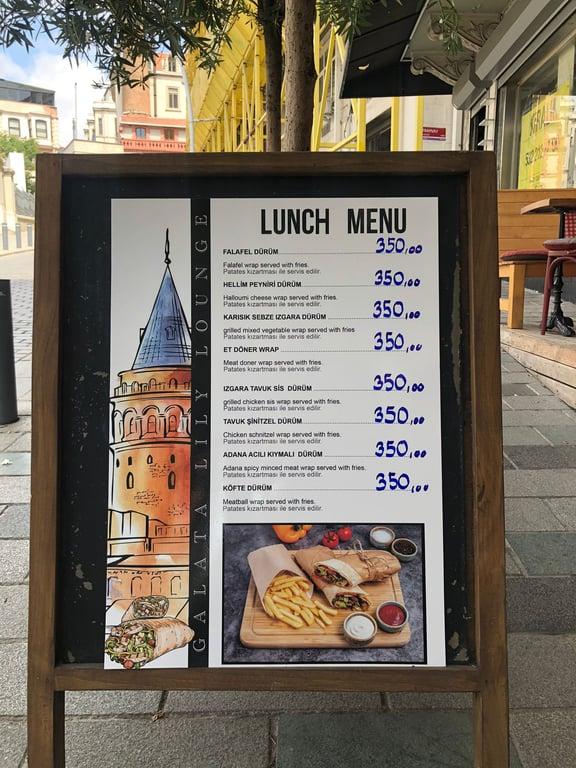 Galata Lily Lounge Restaurant