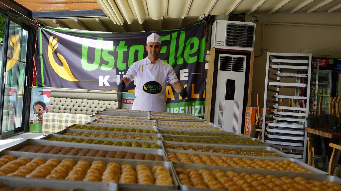 USTA ELLER KÜNEFE BAKLAVA KADAYIF KAYAPINAR DİYARBAKIR fotoğraf 7