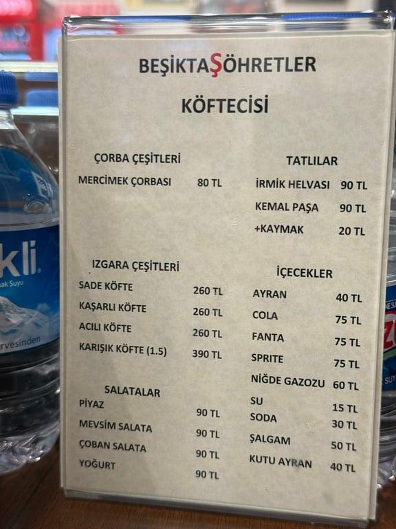 Şöhretler Beşiktaş Köftecisi fotoğraf 13