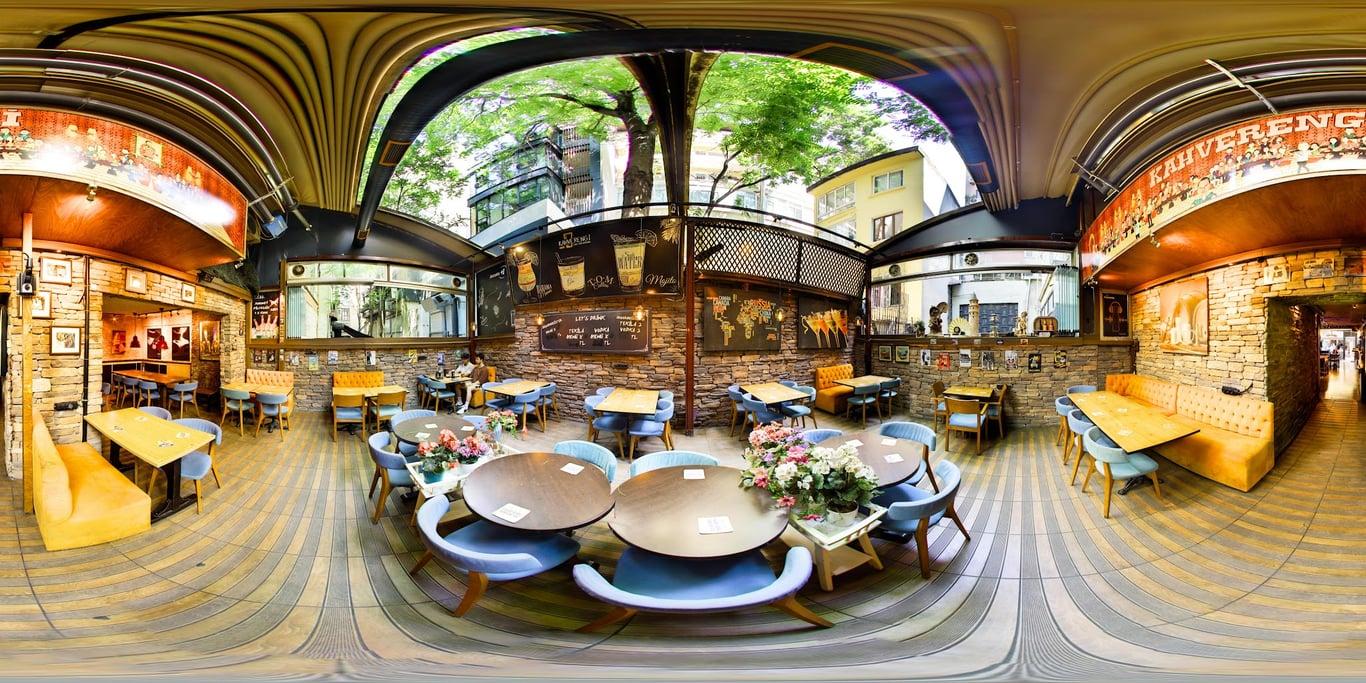 Kahverengi Cafe fotoğraf 4