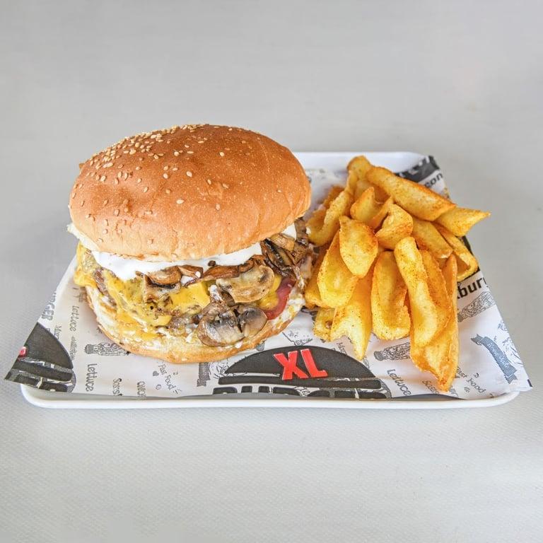 XL Burger fotoğraf 6