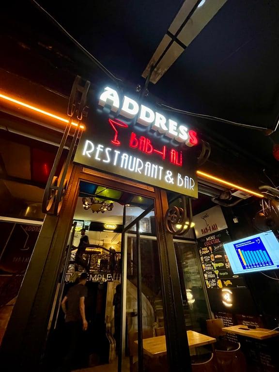 Address bab-ı ali restaurant bar fotoğraf 20
