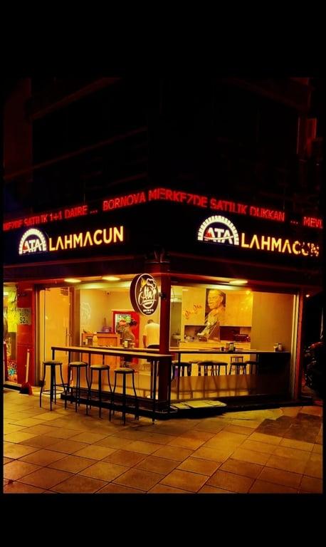 ATA LAHMACUN BORNOVA ŞUBE fotoğraf 19