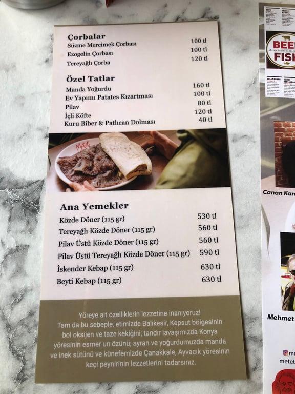 Metet Közde Döner, Suadiye fotoğraf 10