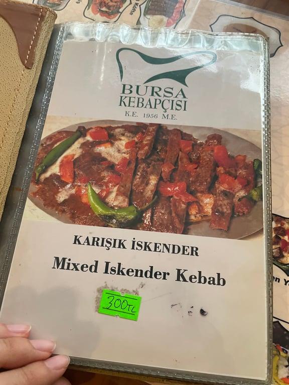 Bursa Kebapçısı
