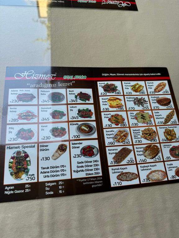 Hizmet Pide ve Kebap Salonu - KEMERALTI Şubesi fotoğraf 6