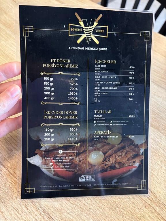 Dönerci Vedat Usta Altındağ fotoğraf 2