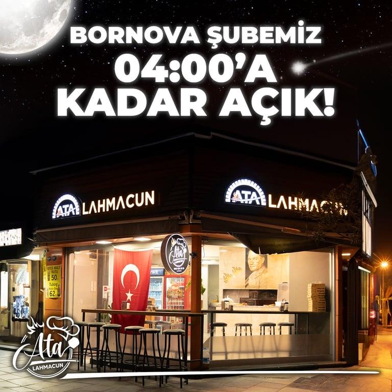 ATA LAHMACUN BORNOVA ŞUBE