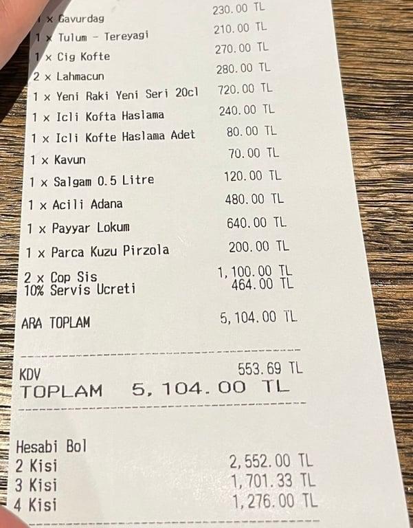 Payyar Ocakbaşı fotoğraf 2