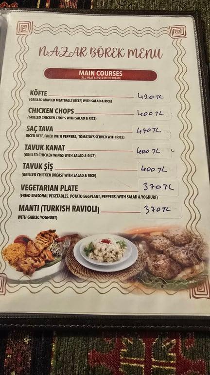 Nazar Börek & Cafe fotoğraf 12