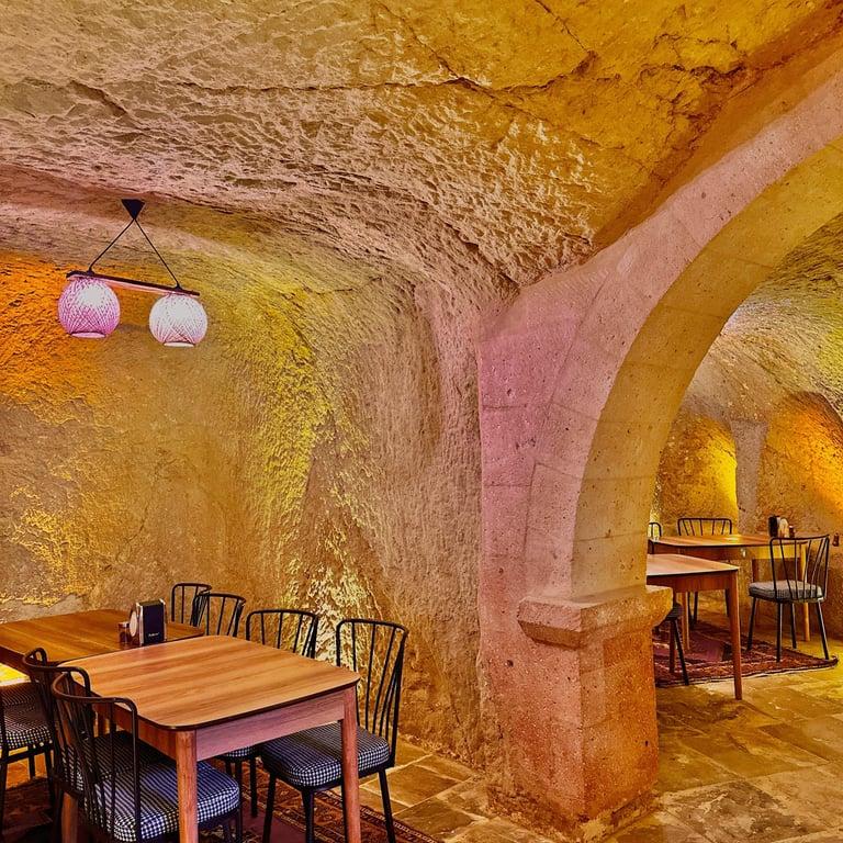 Gloria Taş Ev UNDERGROUND CAVE Restaurant fotoğraf 12