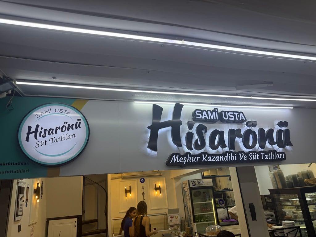 Hisarönü Süt Tatlıları-Meşhur Kazandibi