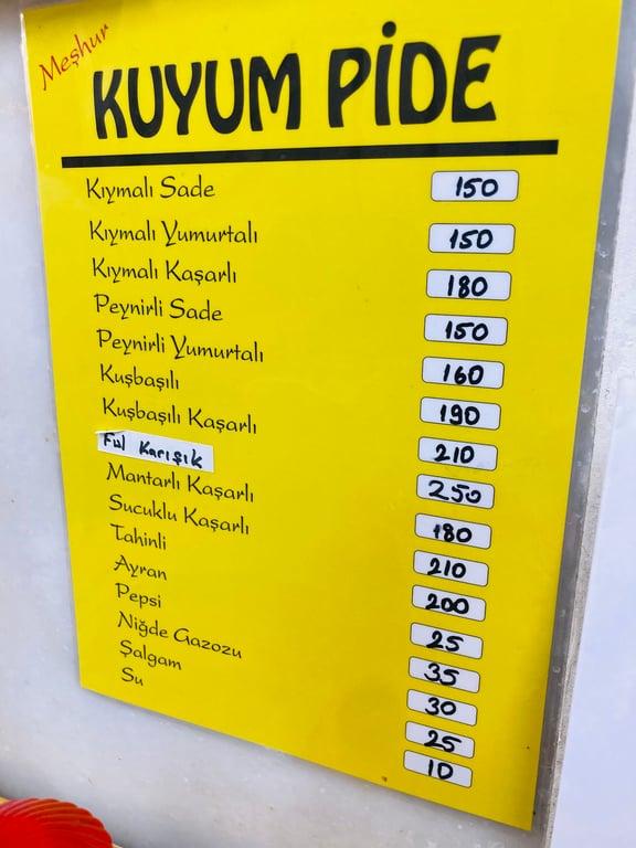 Meşhur Kuyum Pide Salonu fotoğraf 1