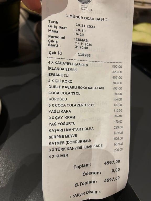 Afitap Mühür Ocakbaşı