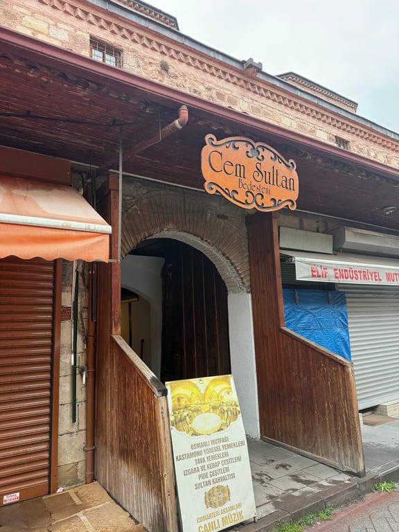Cem Sultan Bedesteni Restoran fotoğraf 3