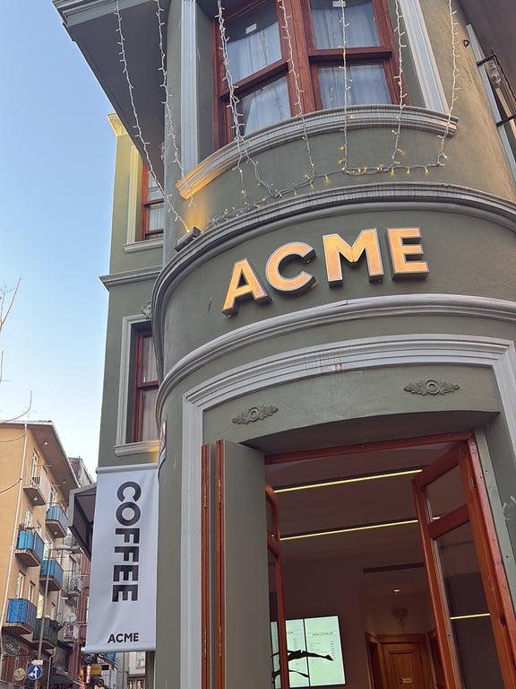 Acme Coffee Club Beşiktaş