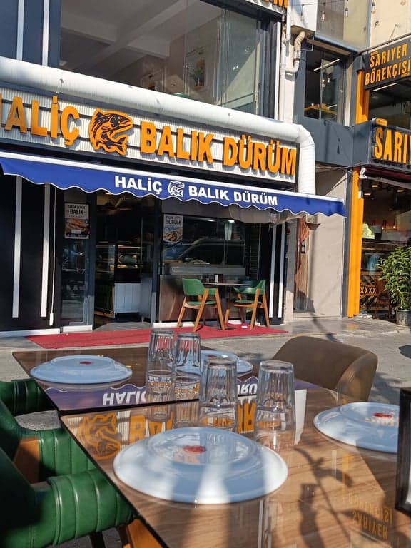 Haliç balık dürüm