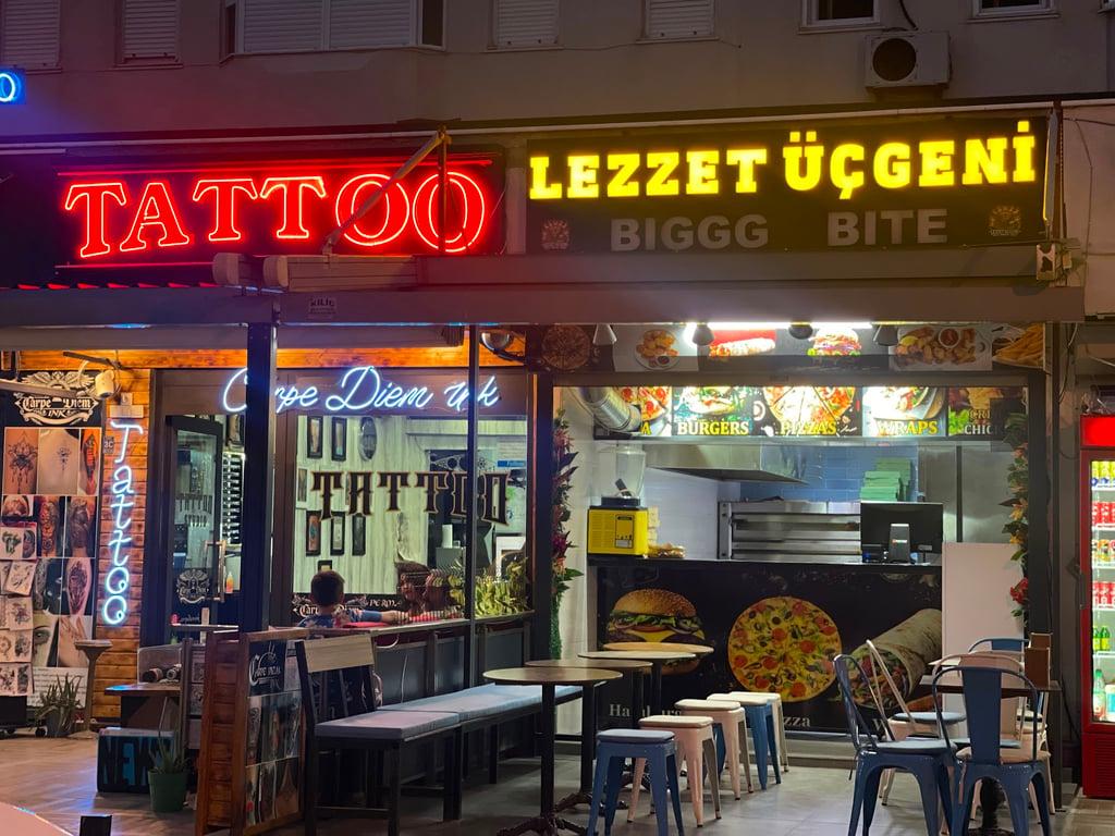 Pizza lezzet üçgeni