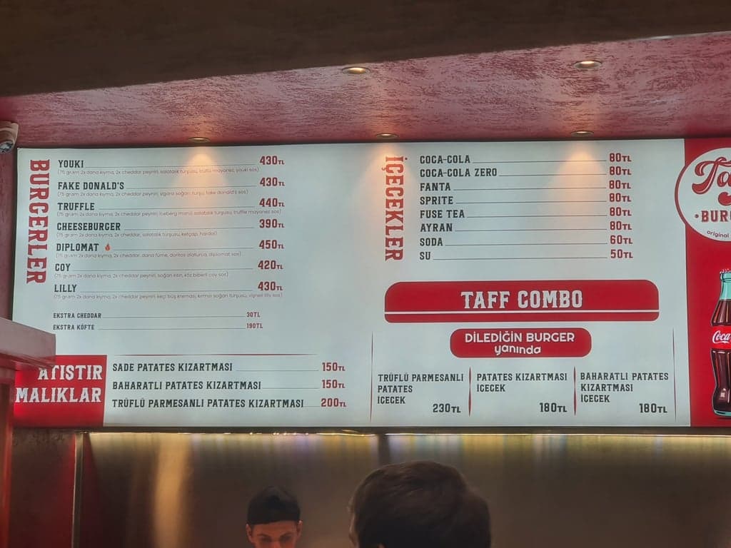 Taff Burger Akaretler fotoğraf 5