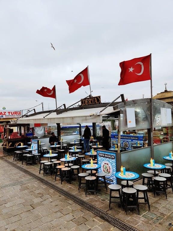 Tarihi Eminönü Derya Balıkçısı 1945 fotoğraf 7