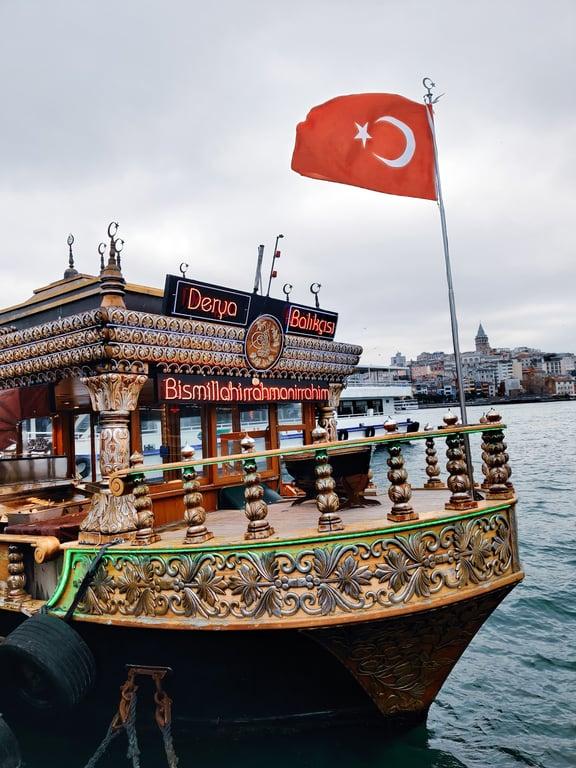 Tarihi Eminönü Derya Balıkçısı 1945 fotoğraf 5