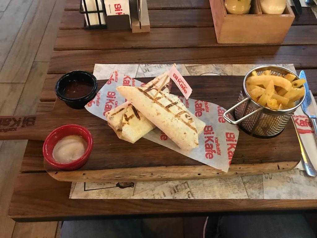 Karikaturbikafe fotoğraf 4
