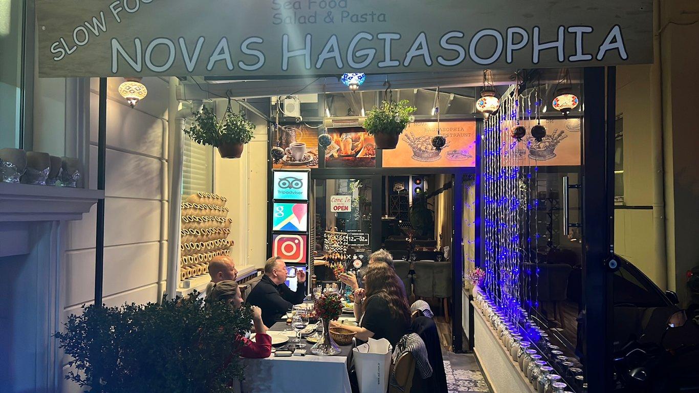 Novas Hagiasophia Restaurant fotoğraf 8