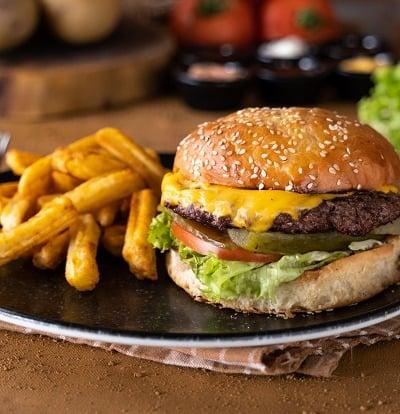 Mengoli Burgers Steak Fries