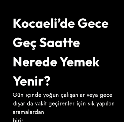 Restoran paylaşımı