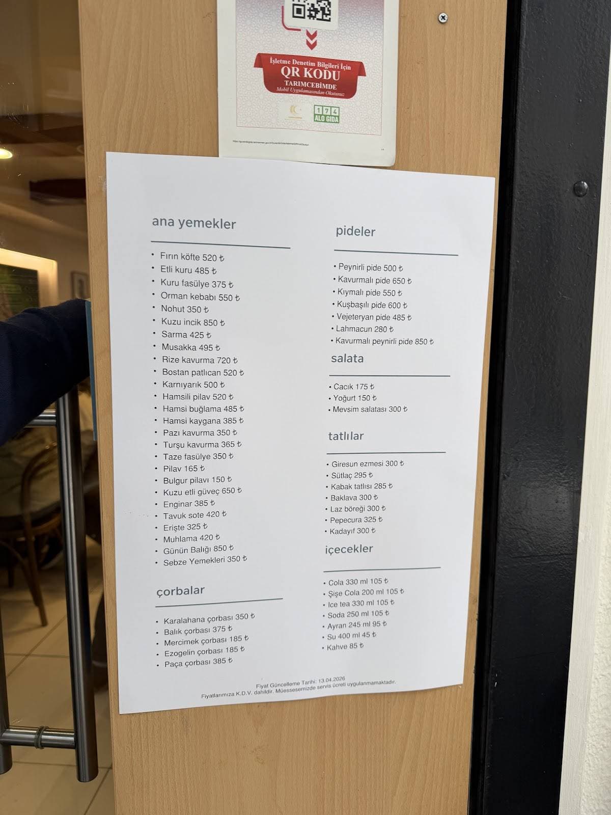 Menü görseli · Kaynak: Restaurant Guru
