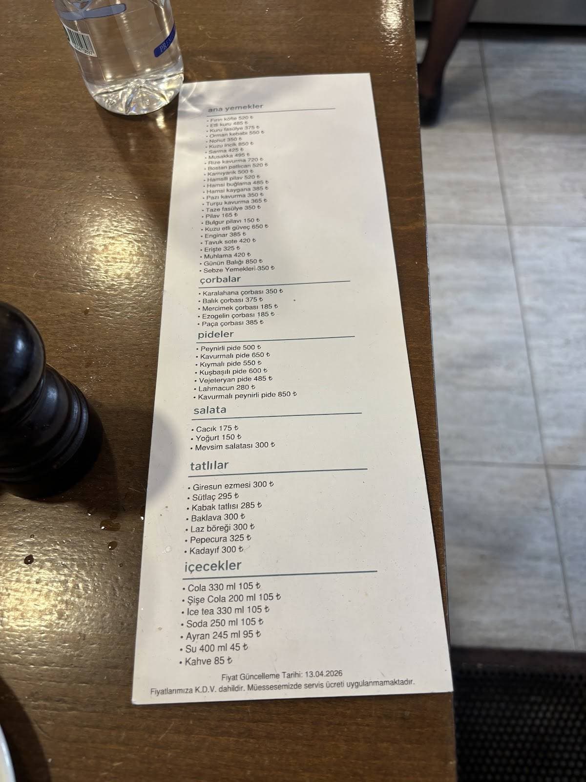 Menü görseli · Kaynak: Restaurant Guru