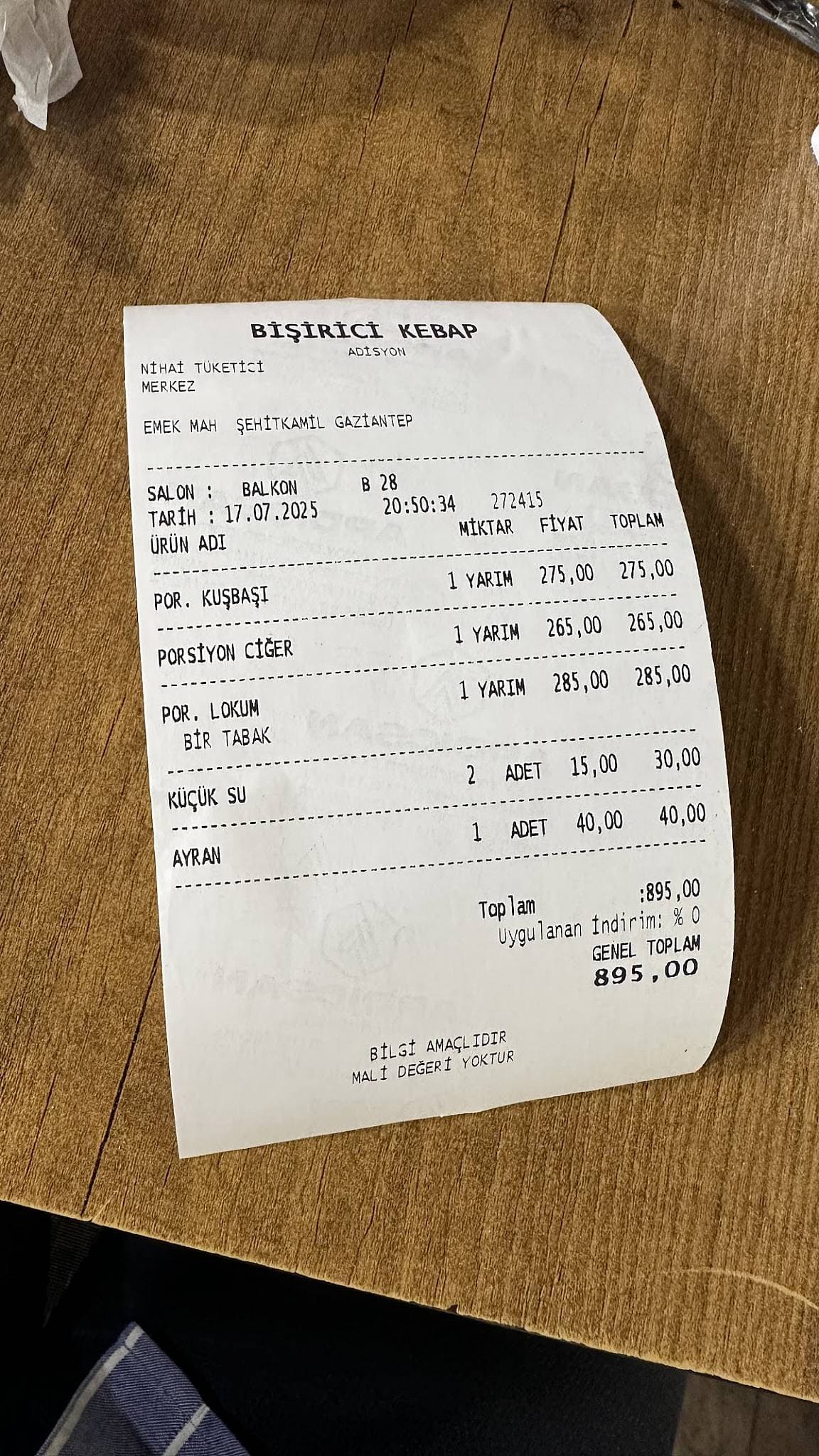 Menü görseli · Kaynak: Restaurant Guru