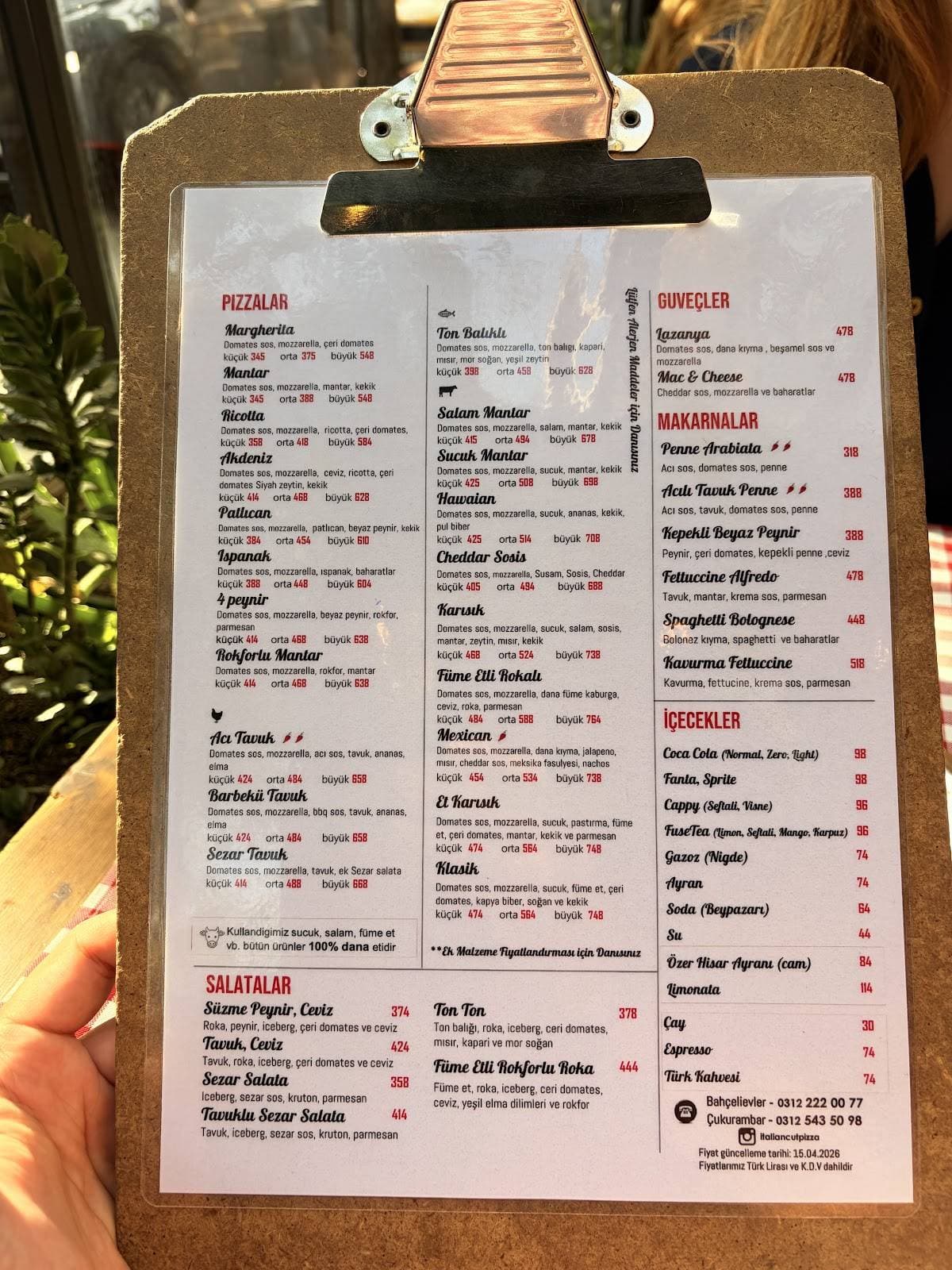 Menü görseli · Kaynak: Restaurant Guru