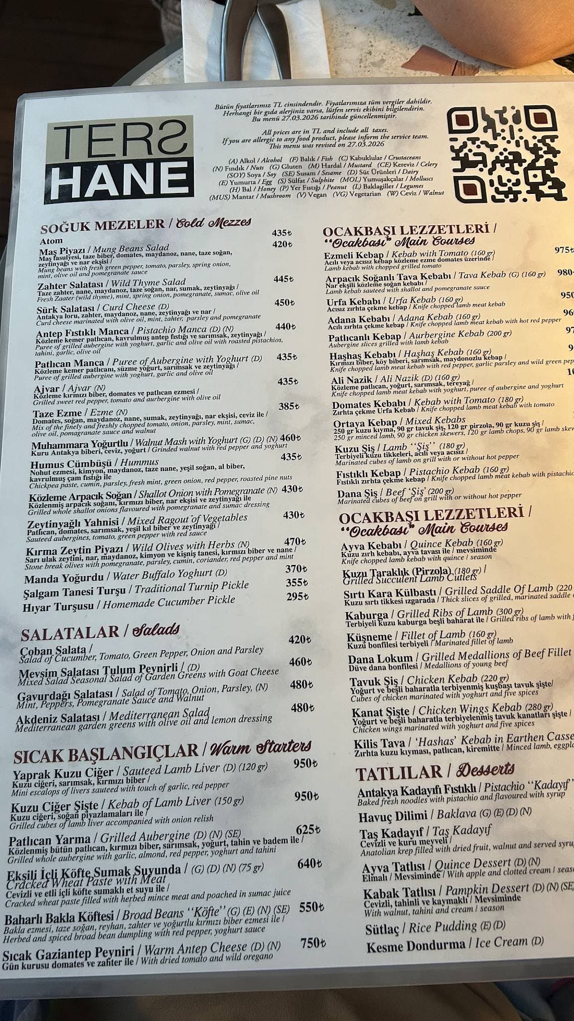Menü görseli · Kaynak: Restaurant Guru