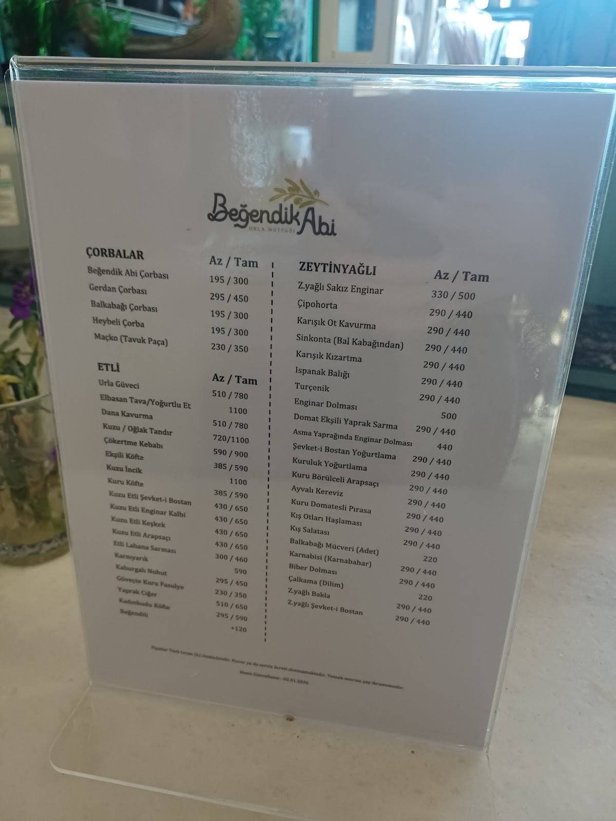 Menü görseli · Kaynak: Restaurant Guru
