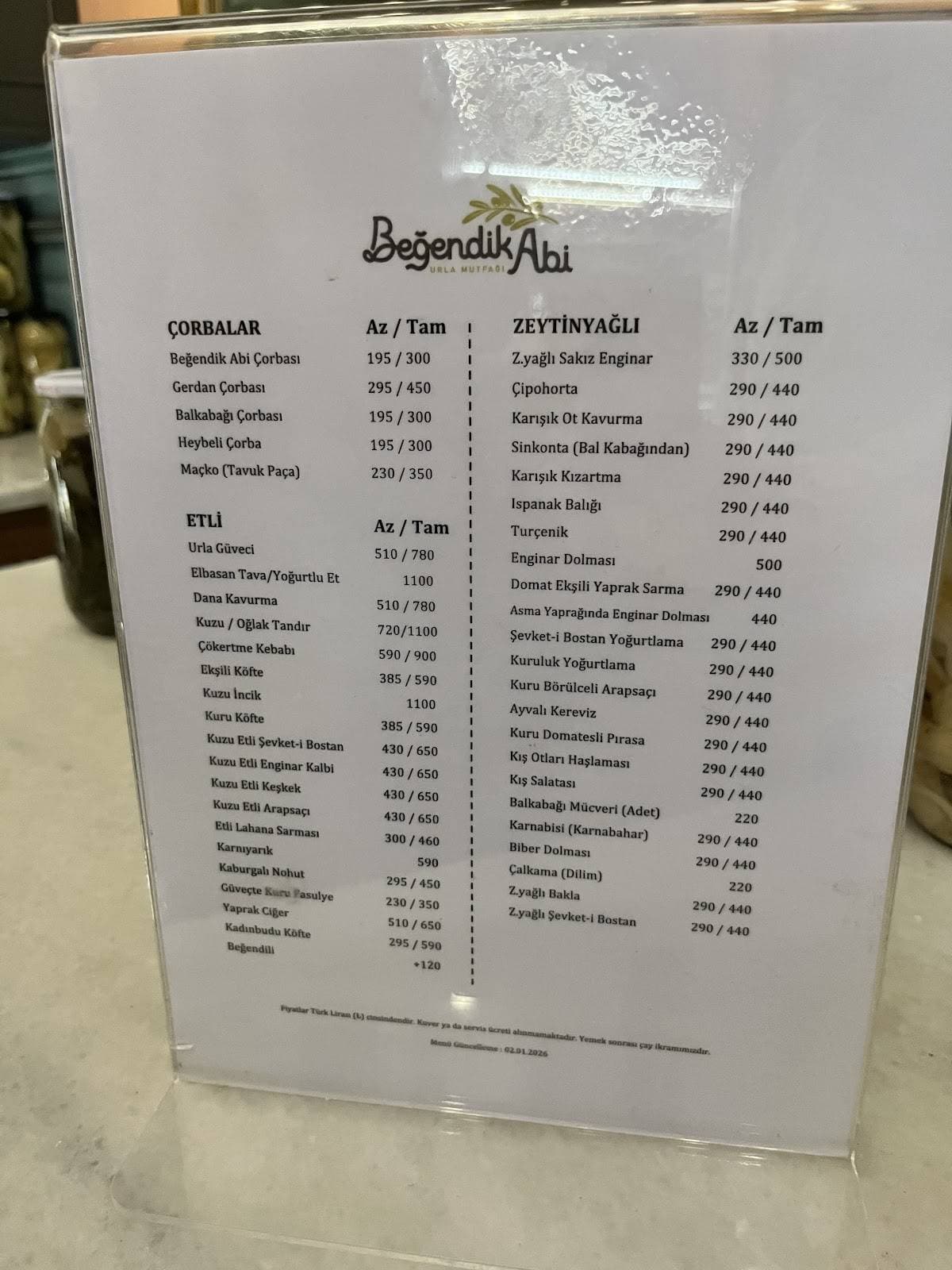 Menü görseli · Kaynak: Restaurant Guru