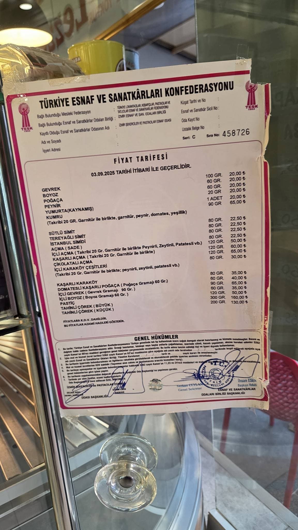 Menü görseli · Kaynak: Restaurant Guru